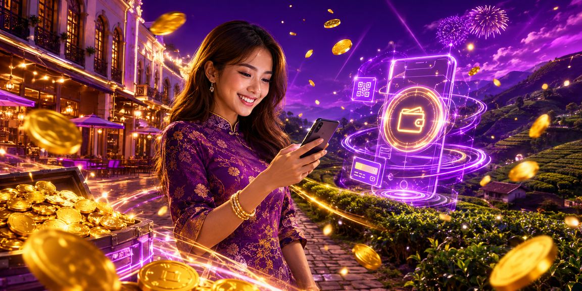 Pengguna di Ipoh membuat setoran melalui telefon pintar ke platform 100cuxi