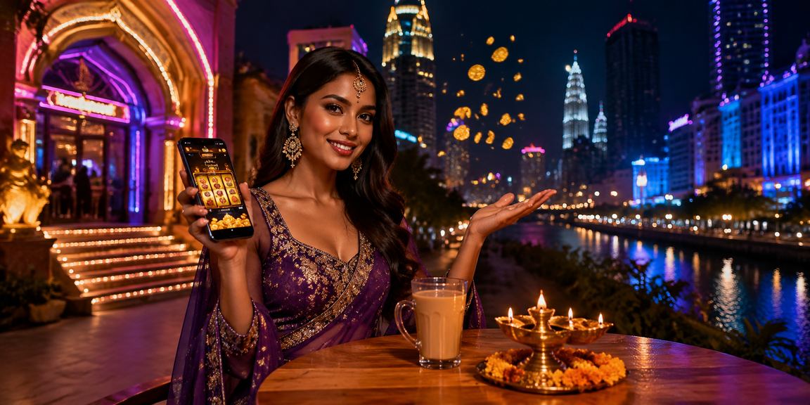 Pemain di Kuala Lumpur memainkan slot video di telefon pintar melalui platform 100cuxi